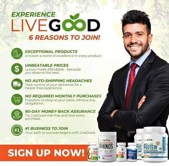 6 reasons to join livegood