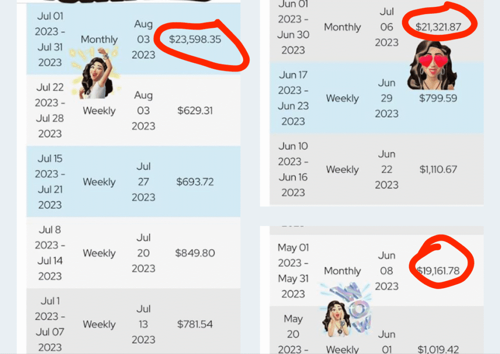 live good earning commissions